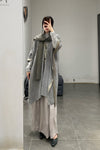 MUTEDANCE cashmere jacket MD23FW81 gray PM94